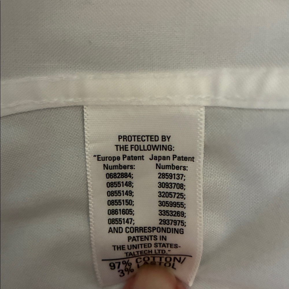 White Pleated Front Button-Down Blouse - image 5